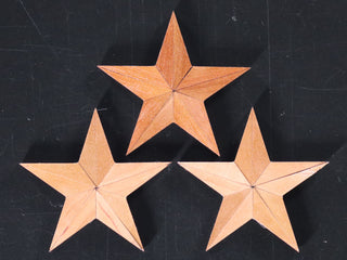 Star--1/8" Large 5 Point Segmented Star Inlays (Original Star)