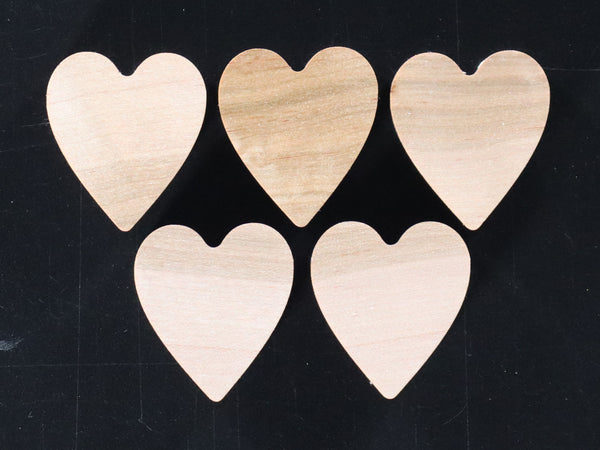 Heart Inlays--Medium Solid Heart Inlays