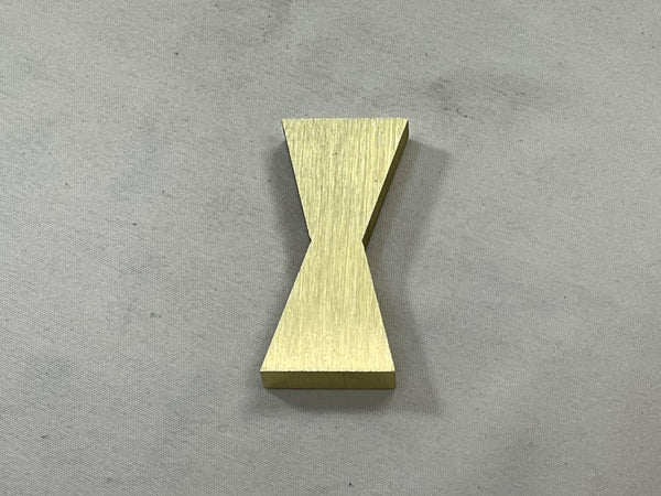 Bowtie--Medium Metal Inlays (1112M Series)