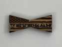 Bowtie--Medium Patriotic Veteran Flag Bowtie Inlays (1112M Series)