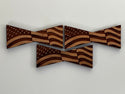 Bowtie--Large Patriotic Waving Flag Bowtie Inlays (1112L Series)