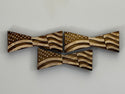 Bowtie--Small Patriotic Waving Flag Inlays (1112S Series)