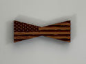 Bowtie--Small Patriotic Rustic Flag Bowtie Inlays (1112S Series)