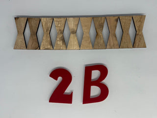 Stitcher Bin-One Off Lots--1/4" Medium Bowtie Inlays (1112M Series)