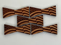 Bowtie--Large Patriotic Waving Flag Bowtie Inlays (1112L Series)