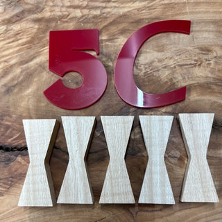 Stitcher Bin-One Off Lots--1/2" Thick Medium Bowtie Inlays (1112M Series)