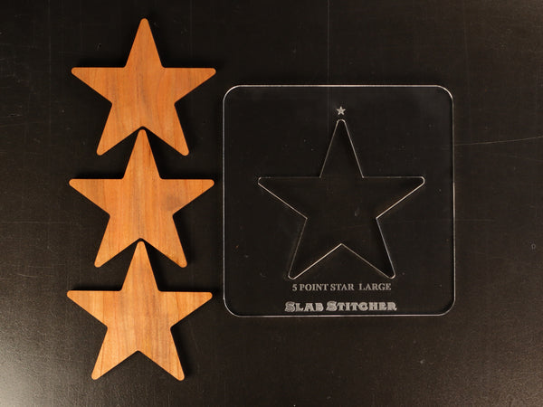 Star--1/4" Large 5 Point Solid Star Expansion Pack (Original Star)
