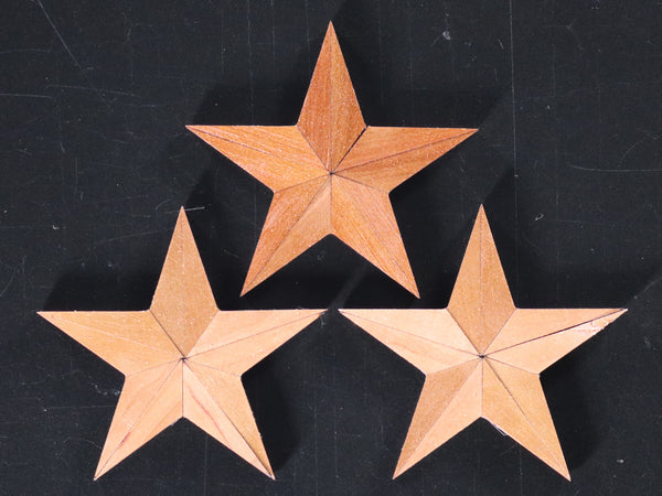 Star--1/8" 5 Point Segmented Star Inlays