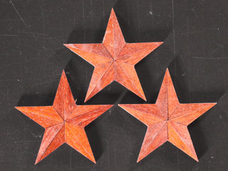 Star--1/8" Thick Large 5 Point Segmented Star Inlays