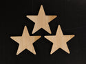 Star--1/4" Large 5 Point Solid Star Inlays (Original Star)