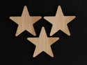 Star--1/4" Medium 5 Point Solid Star Inlays
