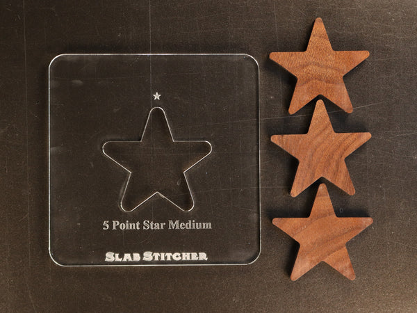 Star--1/4" Medium 5 Point Solid Star Expansion Pack