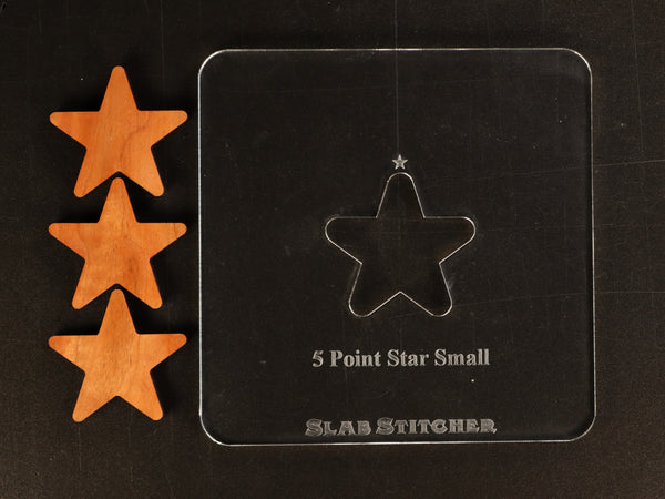 Star--1/4" Small 5 Point Solid Star Expansion Pack