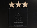 Star--1/4" Small 5 Point Solid Star Expansion Pack