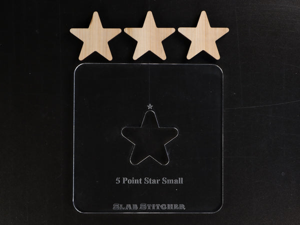 Star--1/4" Small 5 Point Solid Star Expansion Pack