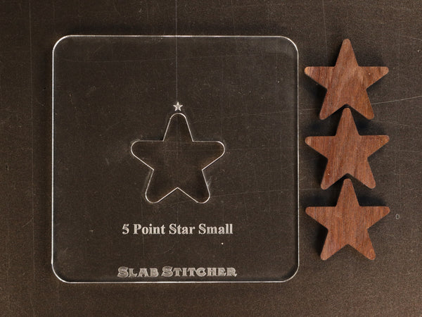 Star--1/4" Small 5 Point Solid Star Expansion Pack