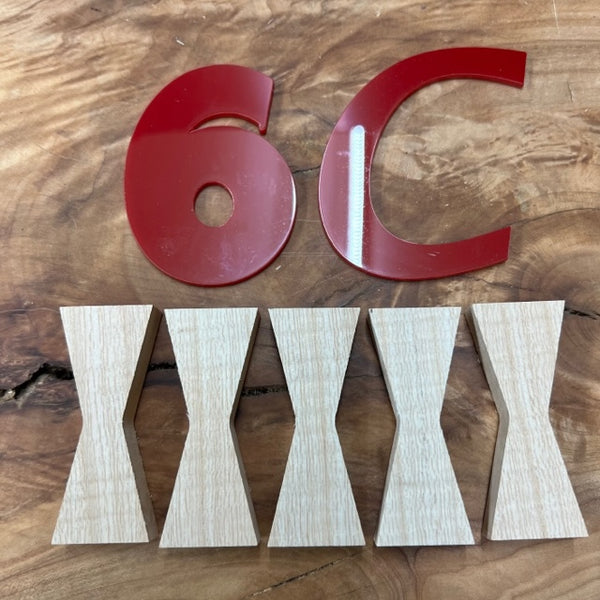 Stitcher Bin-One Off Lots--1/2" Medium Bowtie Inlays (1112M Series)