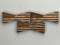 Bowtie--Large Patriotic Rustic Flag Bowtie Inlays (1112L Series)