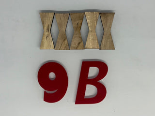 Stitcher Bin-One Off Lots--1/4" Thick Medium Bowtie Inlays (1112M Series)