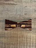 Limited Edition--250th Patriotic Flag Inlays