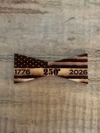 Limited Edition--250th Patriotic Flag Inlays