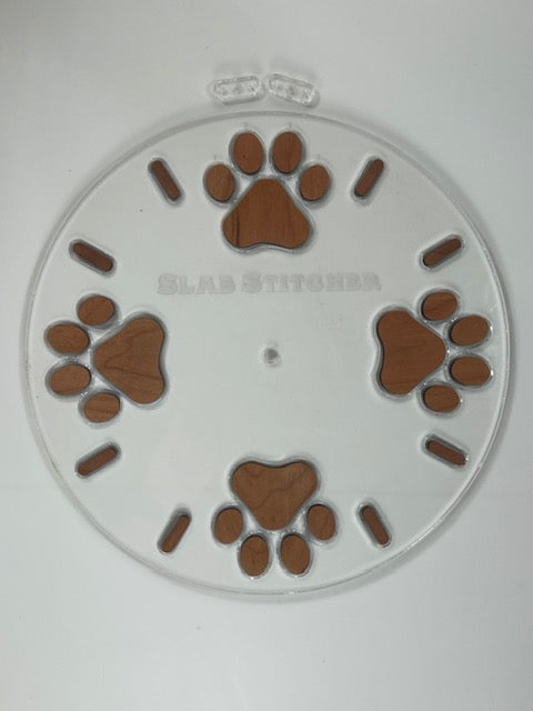 Clock--Dog Print Clock Kit