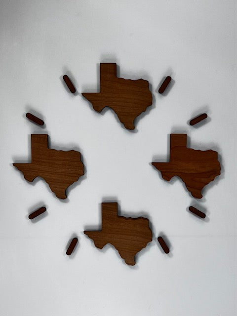 Clock--Texas Inlays