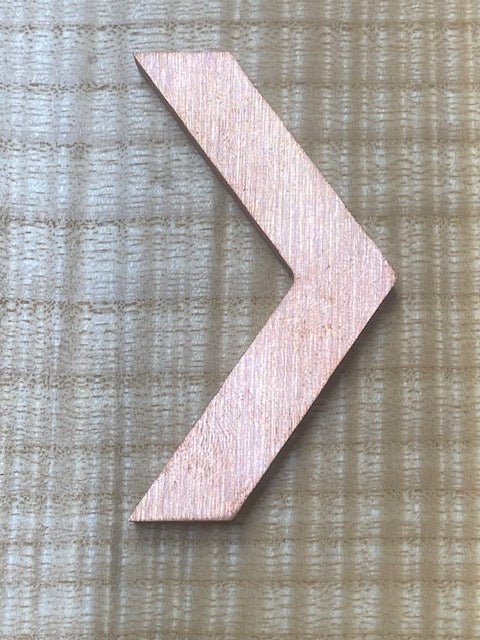ChevRon Metal Inlays