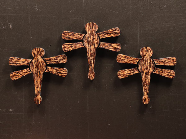 Limited Edition--1/4" Dragonfly Inlays