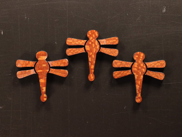 Limited Edition--1/4" Dragonfly Inlays