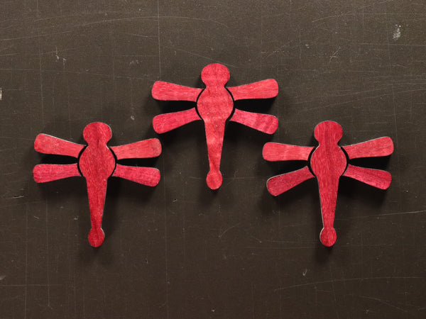 Limited Edition--1/4" Dragonfly Inlays