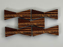 Bowtie--Small Patriotic United We Stand Flag Bowtie Inlays (1112S Series)
