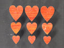 Heart Inlays--Multi-Size Solid Heart Inlays