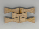 Limited Edition--1/4" Birds Eye Maple Bowtie Inlays (1112 Series)
