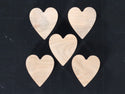 Heart Inlays--Large Solid Heart Inlays
