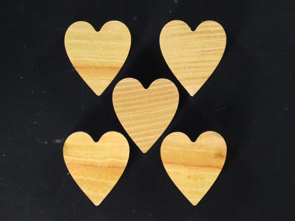Heart Inlays--Large Solid Heart Inlays
