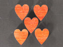 Heart Inlays--Large Solid Heart Inlays