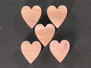 Heart Inlays--Large Solid Heart Inlays