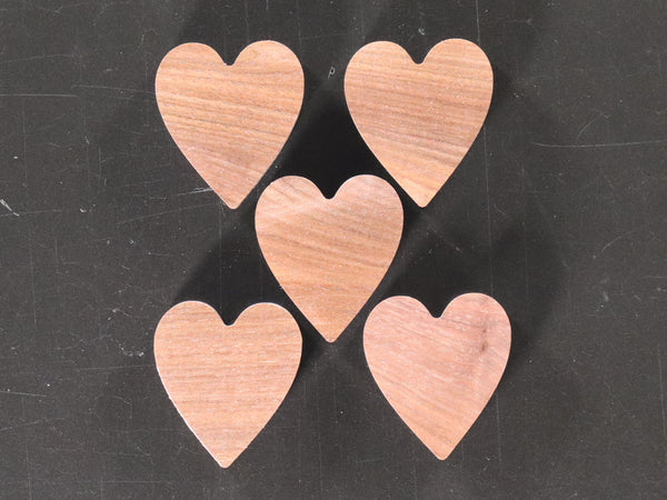 Heart Inlays--Large Solid Heart Inlays