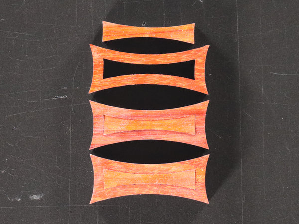Concave--Large Concave Inset Two-Tone Inlays (0209CL Series)