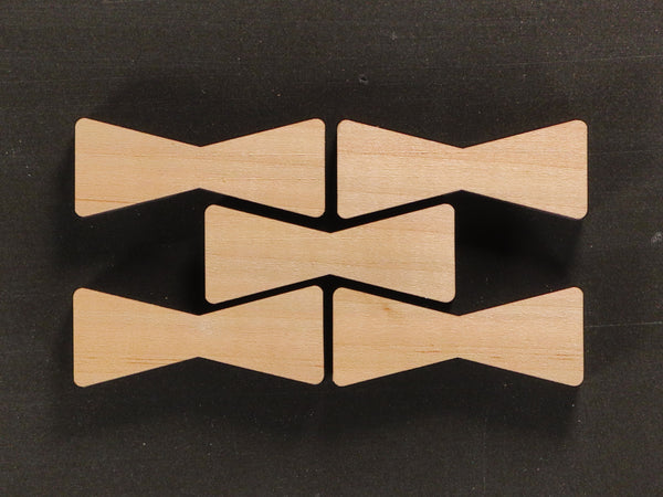 CHISEL FREE Bowtie--Chisel Free Medium Bowtie Inlays (1112M Series)