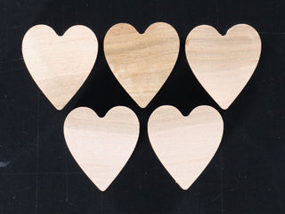 Heart Inlays--Medium Solid Heart Inlays
