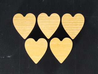 Heart Inlays--Medium Solid Heart Inlays