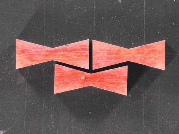 Bowtie--Medium Bowtie Exotics and Additional Wood Inlays (1112M Series)
