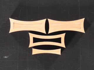 Concave--Medium Concave Inset Two-Tone Inlays (0209CM  Series)