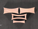 Concave--Medium Concave Inset Two-Tone Inlays (0209CM  Series)