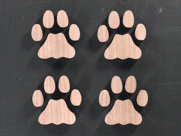 Mountain Lion Track Inlays