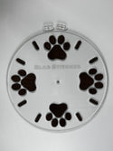 Clock--Dog Print Clock Kit