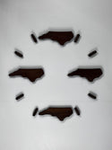 Clock--North Carolina Inlays