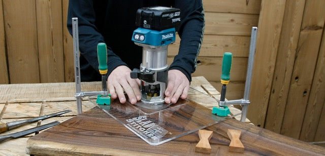 The quickest way to Stitch wood and install Inlays.